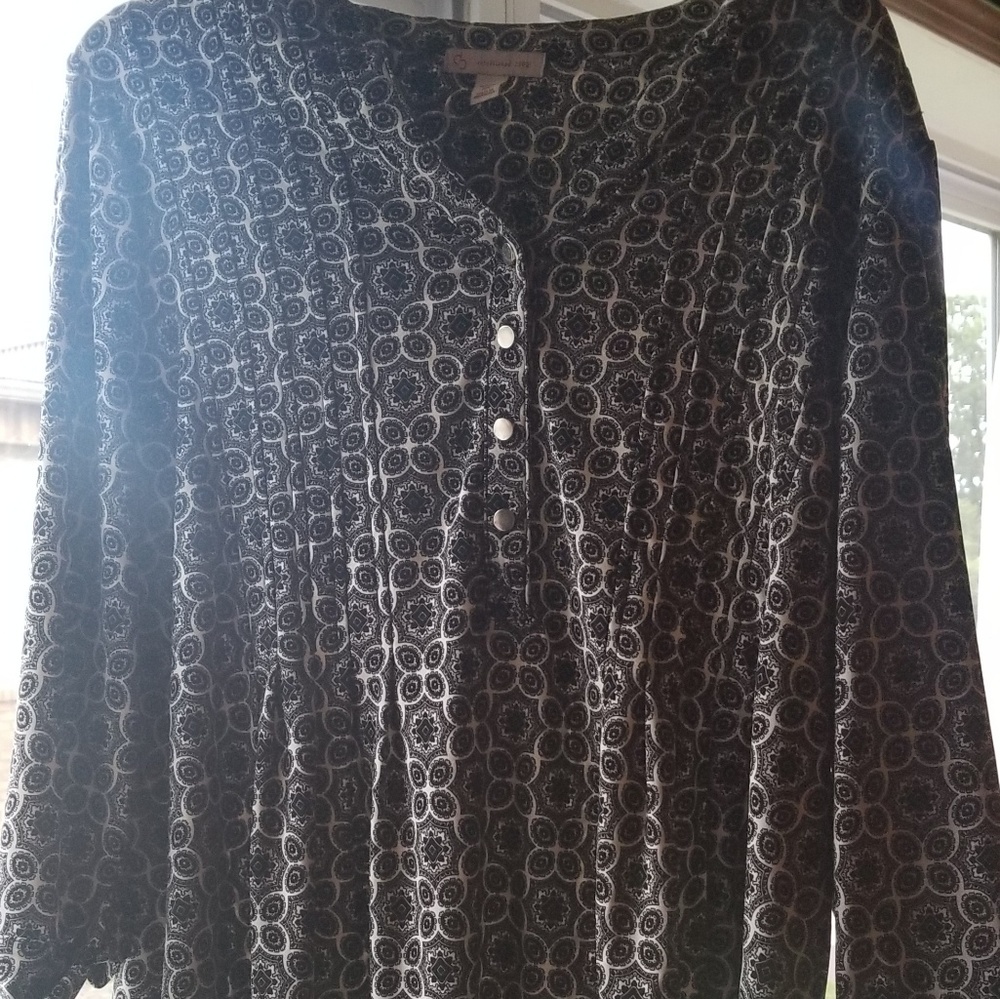 Super stretchy 3/4 tunic top